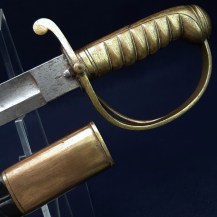 British Metropolitan Police Sword of -Thames River Police- Type, Circa 1855 07